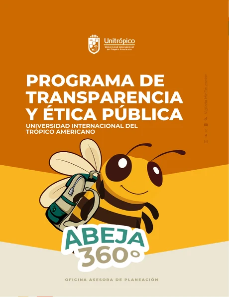 Portada del Programa de Transparencia y Ética Pública